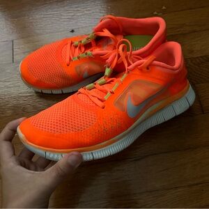 Men’s Nike Orange Running Shoes